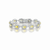 Collette Z Sterling Silver Yellow Cubic Zirconia Ovals Bracelet