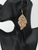 Leopard Leather Earrings 