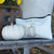 Distressed White Pumpkin Zipper Pouch