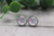 I Don't Give a Flock  Glass Stud Earrings