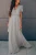 Soft Deep V Neck Short Sleeve Lace Dress