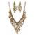 Snake Textured Hoop Earring 