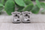 The Child w/ Coffee Wood Stud Earrings