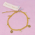 Lightening Bolt Chain Anklet