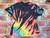 Rainbow Burst Tie Dye Blank Tee