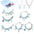 66Pcs Charm Bracelet Making Kit