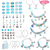66Pcs Charm Bracelet Making Kit