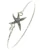 Sea Life Starfish Bangle Bracelet