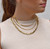Copy of BROOKLYN NECKLACE - FIGARO CHAIN NECKLACE