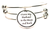 I Love My Husband To The Moon And Back Triple Style Bangle Bracelet