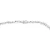 Collette Z Sterling Silver Clear Cubic Zirconia Detailed Drop Necklace
