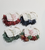 Cloth Flower Hoop Earrings (Colors Sold Separately)