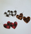 Fauxy Heart Earrings (Colors Sold Separately)