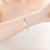 Collette Z Sterling Silver Cubic Zirconia Double Solid Circle Bangle