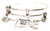 Missing My Dad In Heaven Triple Style Bracelet