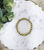 14K Pave & Gold Bead Stretchy Bracelet 