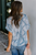 Unique Cuffed Split short sleeve Shirts