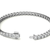 3.50 CTW Lab Grown Diamond Tennis Bracelet  in 14kt White/Yellow Gold (G/VS) AGI Certified