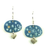 Two Part Lg. Blue & Silver