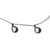 Collette Z Sterling Silver Rose Gold Cubic Zirconia Y Necklace
