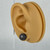 Small - Castle Stone - Handmade Stud Wooden Earrings - Minimalistic Circl