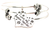 I Love My Boston Terrier Heart Triple Style Bangle Bracelet
