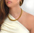 ROBERT GOLD CUBAN CHAIN NECKLACE SAMPLE