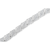 .925 Sterling Silver 2.0 cttw Diamond Double Wrap S Curve Link Bracelet (I-J Color, I3 Clarity) -7.25"