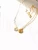 Middle Finger Salut Charm Necklace