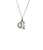 Love Letter C Charm Necklace