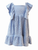Blue Eyelet Butterfly Dress