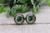 Yoda || 12mm Glass Stud Earrings 