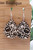 Football || Wood Dangle Earrings