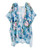 Aqua & Rose Floral Kimono