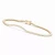 Collette Z  Sterling Silver Cubic Zirconia Round Bezel-set Bracelet
