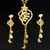 Cubic Gold Plated Sets