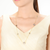 Collete Z Cubic Zirconia Black Long Necklace