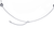 Collete Z Cubic Zirconia Black Long Necklace