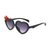 Cute Heart and Bow Kids Glasses