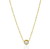 GRACE GOLD DAINTY CZ DIAMOND NECKLACE
