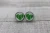 Tennis Heart  Glass Stud Earrings