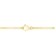10K Yellow Gold 4.0 Cttw Diamond Two Row Cross 18" Pendant Necklace (J-K Clarity, I1-I2 Color)