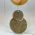 Large - Whole Wheat Stain Cut out Circle Handmade Wooden Earrings Geometric