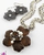 Akila in Silver/ Dark Brown