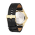 "GEORGETOWN" MENS LEATHER BAND WATCH