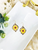 Sunflower Genuine Leather and Cork Earrings 