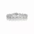 Collette Z Sterling Silver Cubic Zirconia Bracelet With Clasp Closure