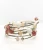 Wrap Bracelets-Monica in Pink and Blush Stone