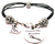 I Love My Plumber Pewter Beaded Black Cord Bracelet