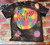 Personalized Mama or Mini Reverse Tie Dye Patchwork Tee 